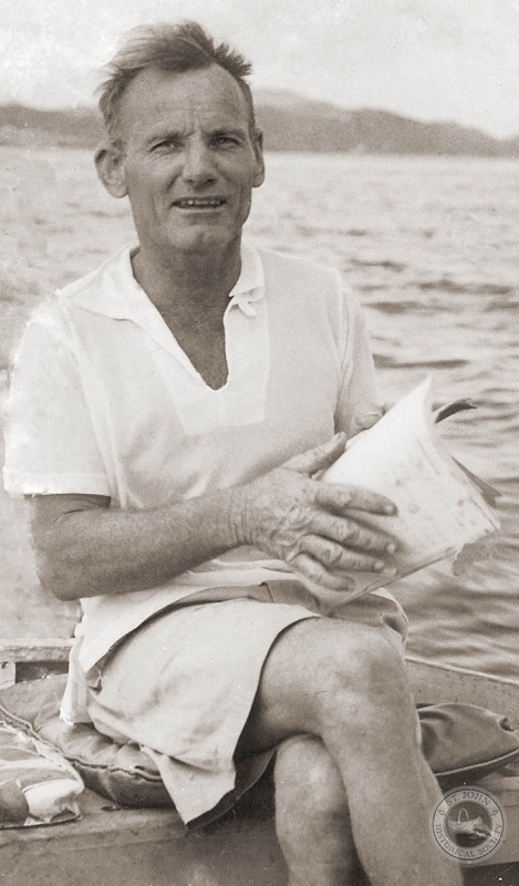 Peter Dohm at Cruz Bay