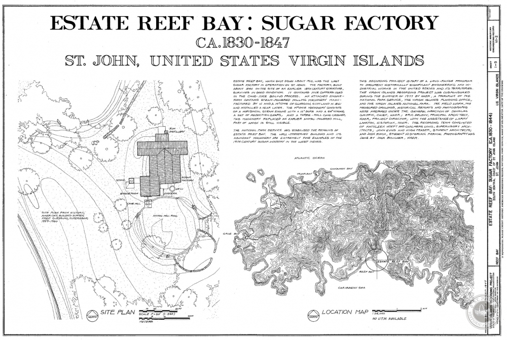 Estate Reef Bay, Sugar Factory
