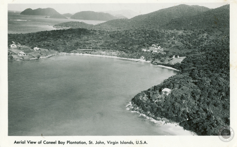 Aerial View of Caneel Bay Plantation
