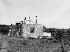 Building with native labor STX by Allan Rinehart 1936