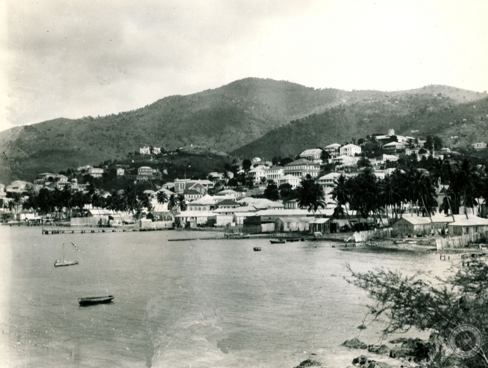 Charlotte Amalie with Government Hill